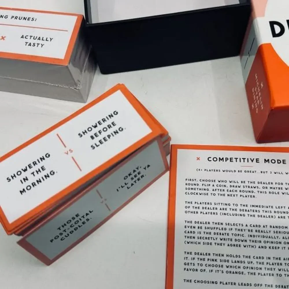 Brass Monkey Debatable Social Game Set